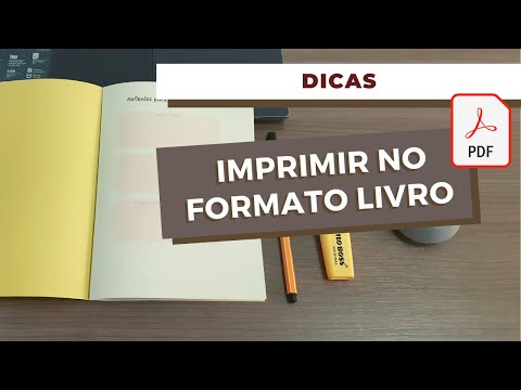 Vídeo: Como Imprimir Um Livro