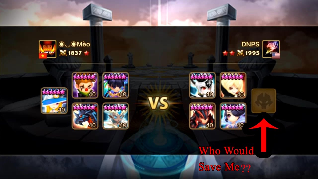 DNPS - Who could save me ?- Summoners War