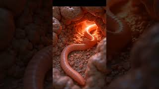 Digestion System Worm Art