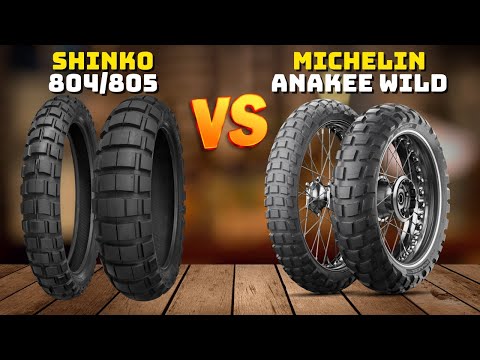 タチュベーニョ Michelin Anakee Wild vs Shinko 804/805 - YouTube