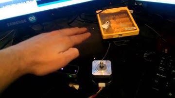 Test Stepper Arduino VVVV Leapmotion