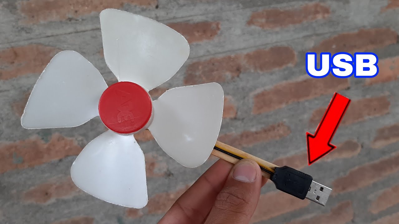 Como Hacer Un Ventilador Casero Usb