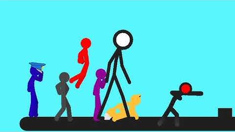 Obstacle course Short(Stick Nodes Animator)