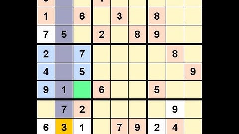 How to Solve New York Times Sudoku Hard August 15, 2021