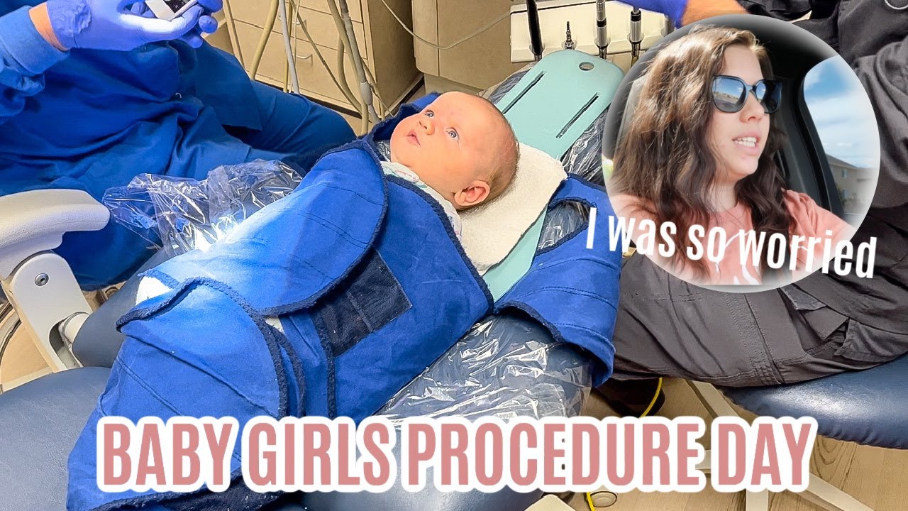 BABY AVERY'S PROCEDURE DAY LIP AND BUCCAL TIE YOUNG MOM OF TWO DITL LOLLIPOP BABY MONITOR