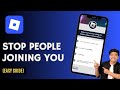 How To Stop People Joining You In Roblox - Step By Step Guide