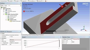 Ansys workbench tutorial from solidworks model.avi