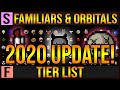ISAAC FAMILIARS TIER LIST - 2020 UPDATE! - The Binding Of Isaac Afterbirth+ Tier List