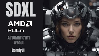 Tutorial: Stable Diffusion XL mit AMD ROCm. Inklusive AUTOMATIC1111 und ComfyUI unter Linux.