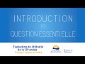 Introduction et question essentielle