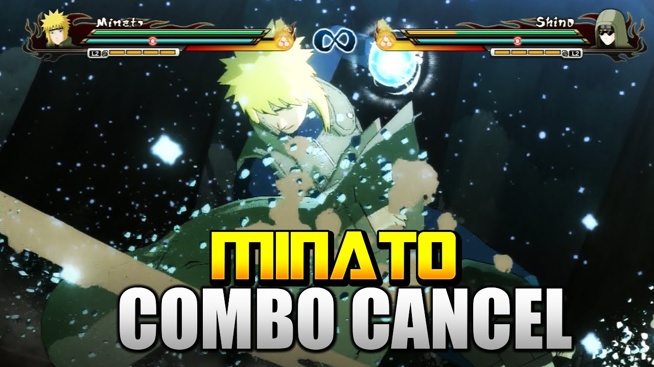 Naruto Storm Revolution Neji Combo Cancel / Infinite Combo Tutorial 