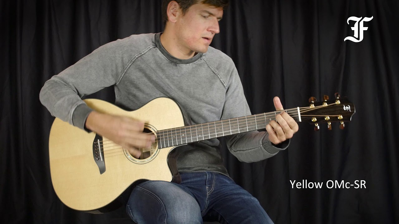 Furch Yellow OMc-SR Acoustic Guitar - YouTube