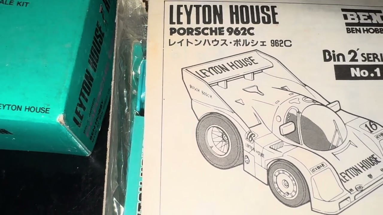 The Mysterious BEN HOBBY Leyton House Porsche 962C - YouTube