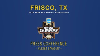 NCAA FCS DI Football Championship - Postgame Press Conferences