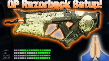 How To Make The Razorback Overpowered! Best Class Setup For The Razorback!