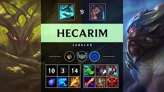Hecarim Jungle vs Udyr - EUW Challenger Patch 25.13