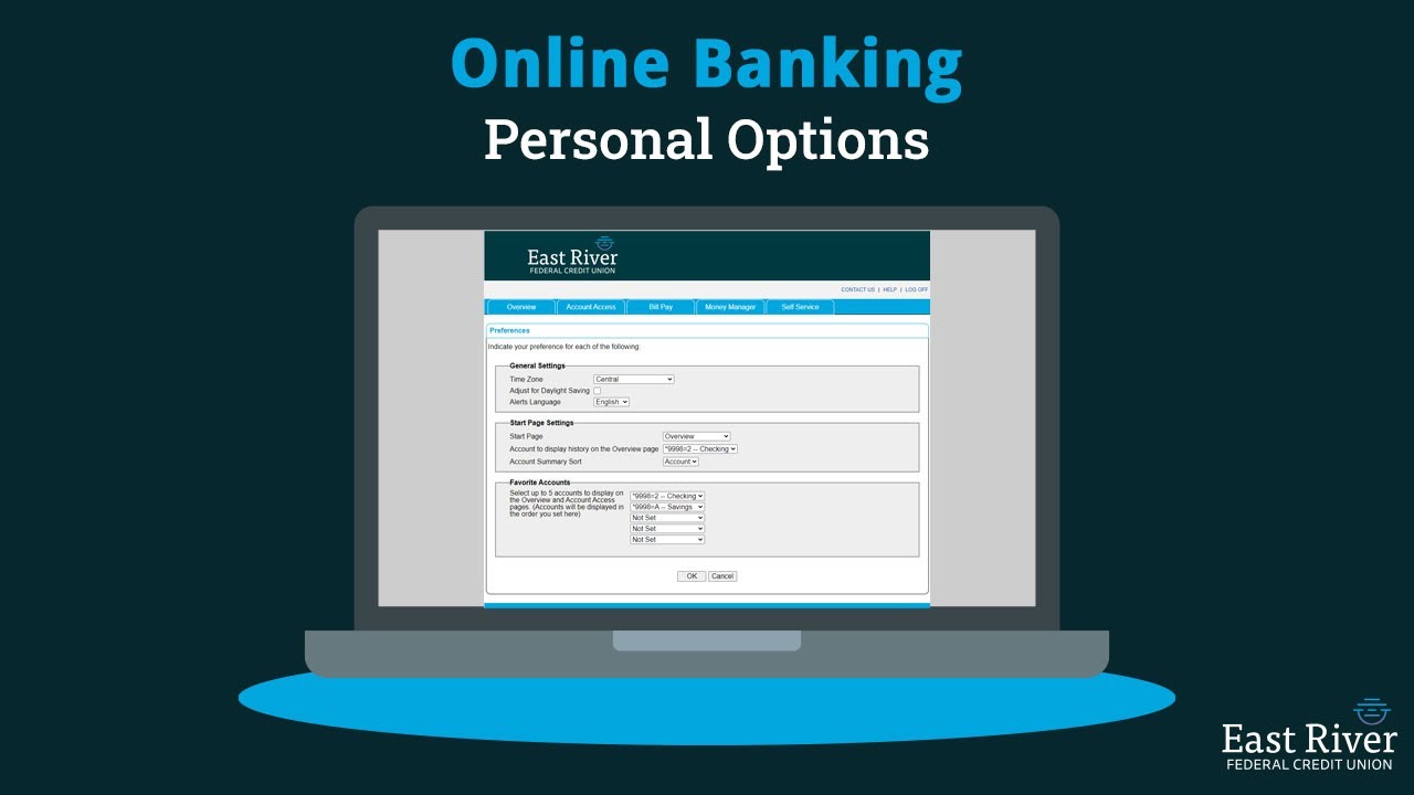 Online Banking - Personal Options - YouTube