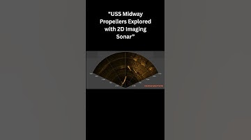 ROV Inspects USS Midway Propellers Using Sonar | 🎬SubNav OS Recording