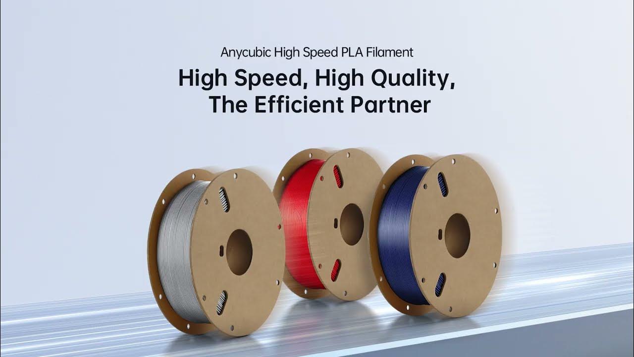 Anycubic High-Speed PLA Filament  High Speed, High QualityThe Efficient  Partner 