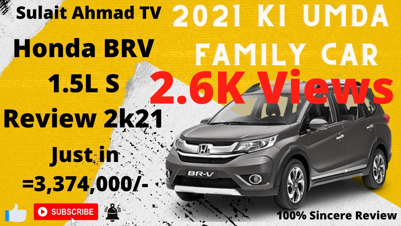 Honda BRV Review/Honda BRV 2021 Review/Honda BRV S/Honda BRV 
