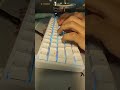 Dierya TMKB T68se Brown Switch Mechanical Keyboard Sound Test
