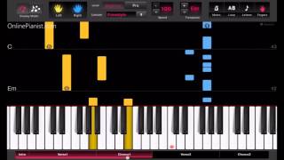 Pink | Just Like Fire (Alice) | Piano Tutorial - Easy Version screenshot 3