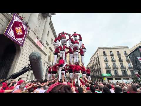Castellers de Barcelona: 7 de 8 - La Mercè Històrica 2025