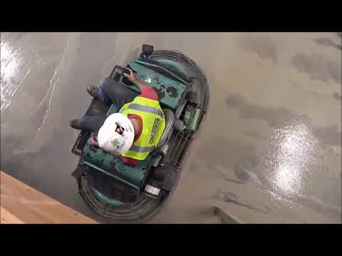 Revolutionary power trowel concrete polishing technology – Painters USA - video from Painters USA