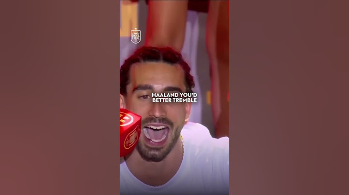 CUCU-RELLA! 🎶 | Cucurella singing his song as Spain celebrate! 😂🇪🇸
