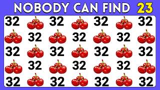 Find The Odd Letter - Number - Emoji Genius Level Editions | Test Your Observation Skills