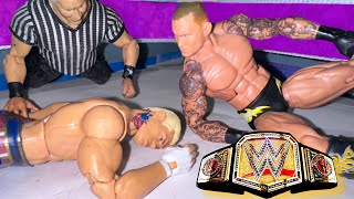 Cody Rhodes VS Randy Orton WWE Action Figure Match! | World Champion match!