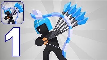 Merge Archers: Castle Defense - Gameplay Walkthrough Part 1 (iOS, Android)