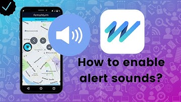 How to enable alert sounds in HERE WeGo?