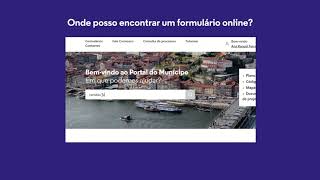 Como submeter formulário online?