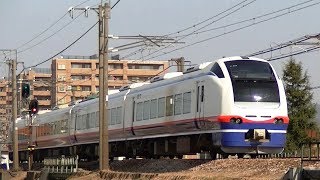 特急しらゆき5号E653系H204編成 上越妙高→新潟
