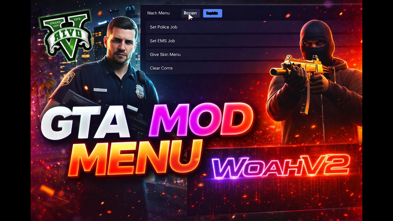 Gta Fivem Lua Mod Menu Showcase!!!(Item Spawner Included) - YouTube
