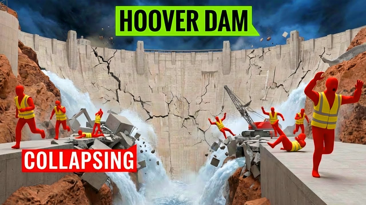 Американская плотина Гувера стоимостью 1 миллиард долларов может обрушиться в любой момент.