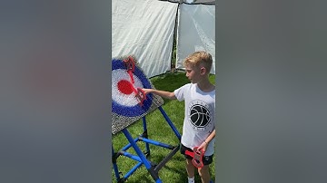 Bullseye Trick Shot Challenge