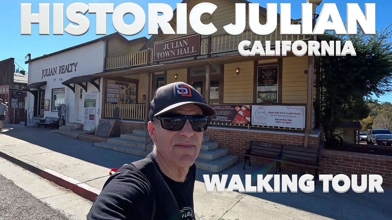 Пешеходная экскурсия по исторической Джулианской Калифорнии 🇺🇸