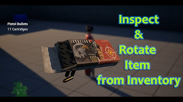 PlayStation 1 Resident Evil in UE5 - Inspect Item from Inventory (Lesson #14)