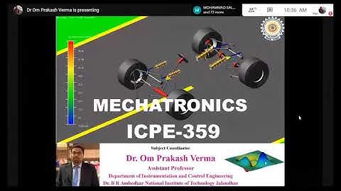 Introduction to Mechatronics: Lecture 1