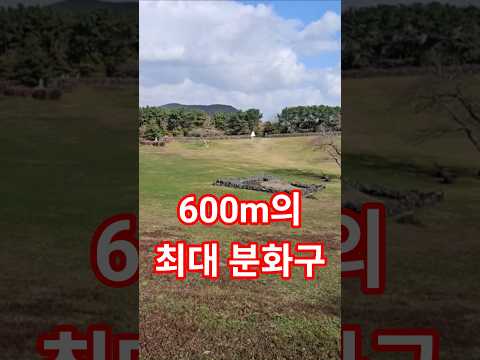 제주도에서 분화구가 가장 큰, 오름 전시장 '산굼부리'