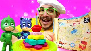 ¡Feliz cumpleaños, Cristian! Fiesta y cocina con los PJ Masks