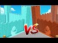 CASTILLO DE CACA VS CASTILLO DE DIAMANTE! 💩😱 MAPA MINECRAFT CONSTRUCCIONES CON MIKECRACK