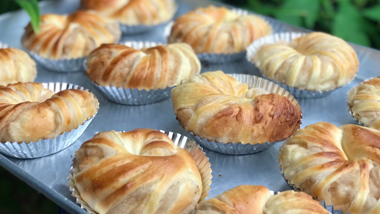 (Eng) ขนมปังไส้เผือก สูตรเงินล้าน ต่อยอดได้หลายไส้ เนื้อนุ่มข้ามวัน /Taro Buns /Mileyhomemade