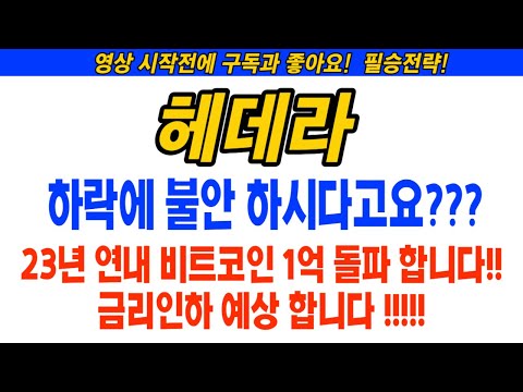 헤데라 코인전망 비트코인 이더리움 도지코인 