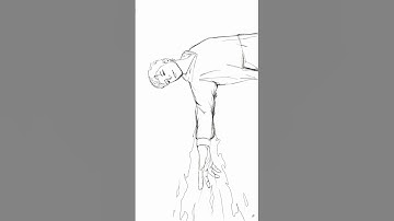 I spent a whole day making this 5-second animation sketch 😭 #shorts