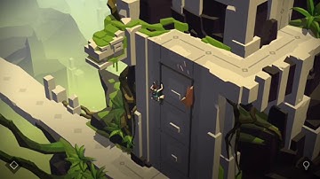 Lara Croft GO. Chapter 2 - The Maze Of Snakes. Levels 1 - 5. Walkthrough.