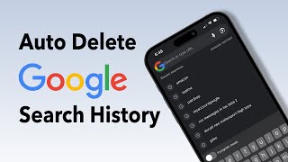 How To Auto Delete Google Search History?