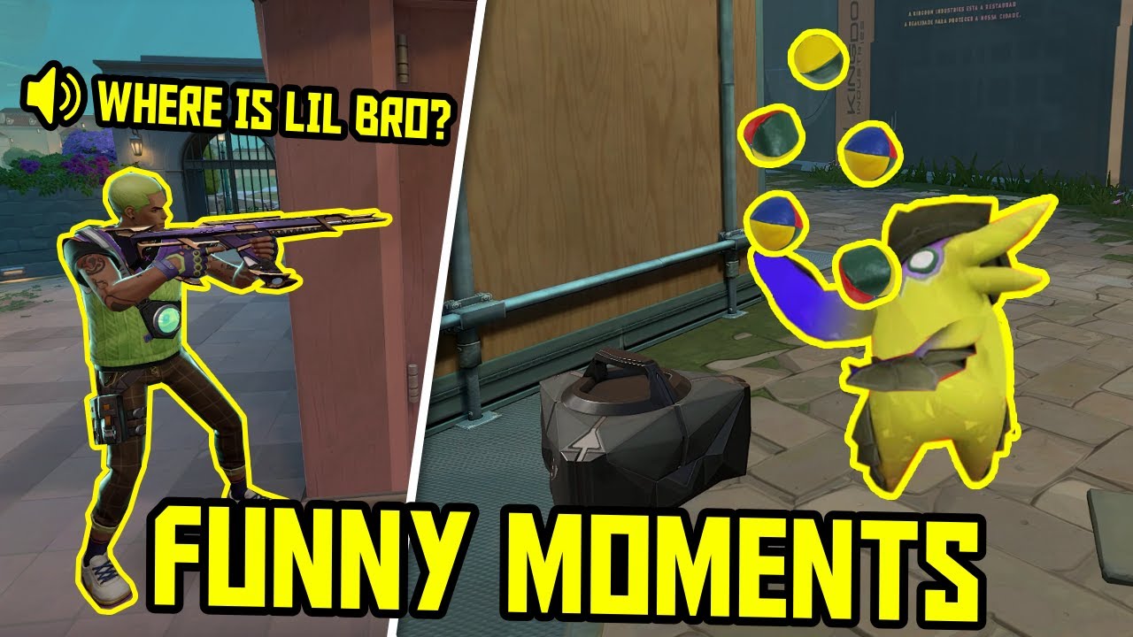 FUNNIEST MOMENTS IN VALORANT 